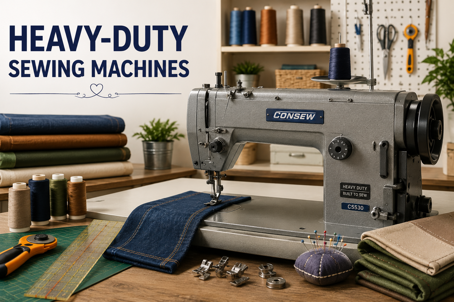 Heavy-Duty Sewing Machines